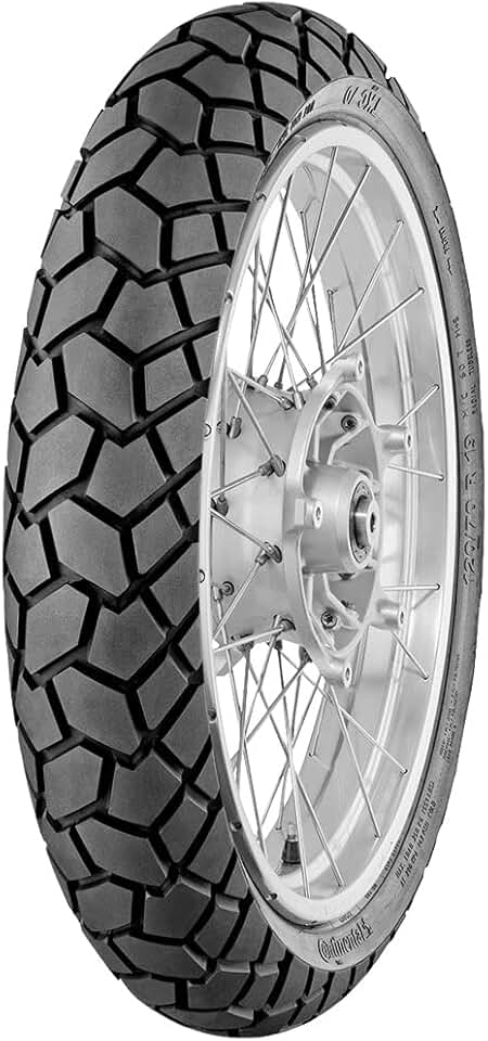Pneu de motocicleta Continental TKC70 frente esportiva dupla 120/70R-17 (58W) para Yamaha FZ-07 2015-2017