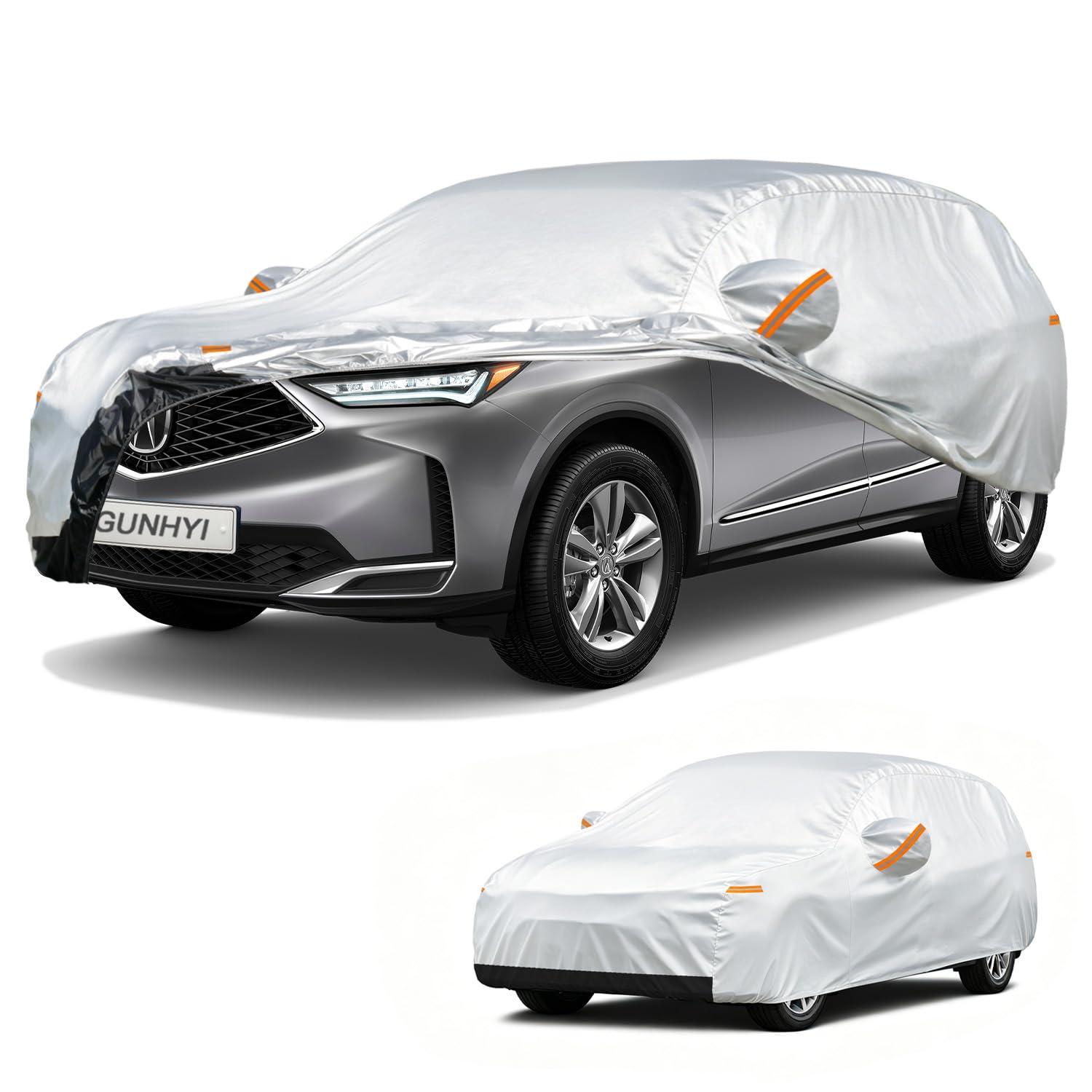 GUNHYI Car Cover Custom Fit Acura MDX (2007-2026) Waterproof for Automobiles, Oxford Sun Rain Dust Snow Protection (Ships from US Warehouse, Delivery 3-8 Days)