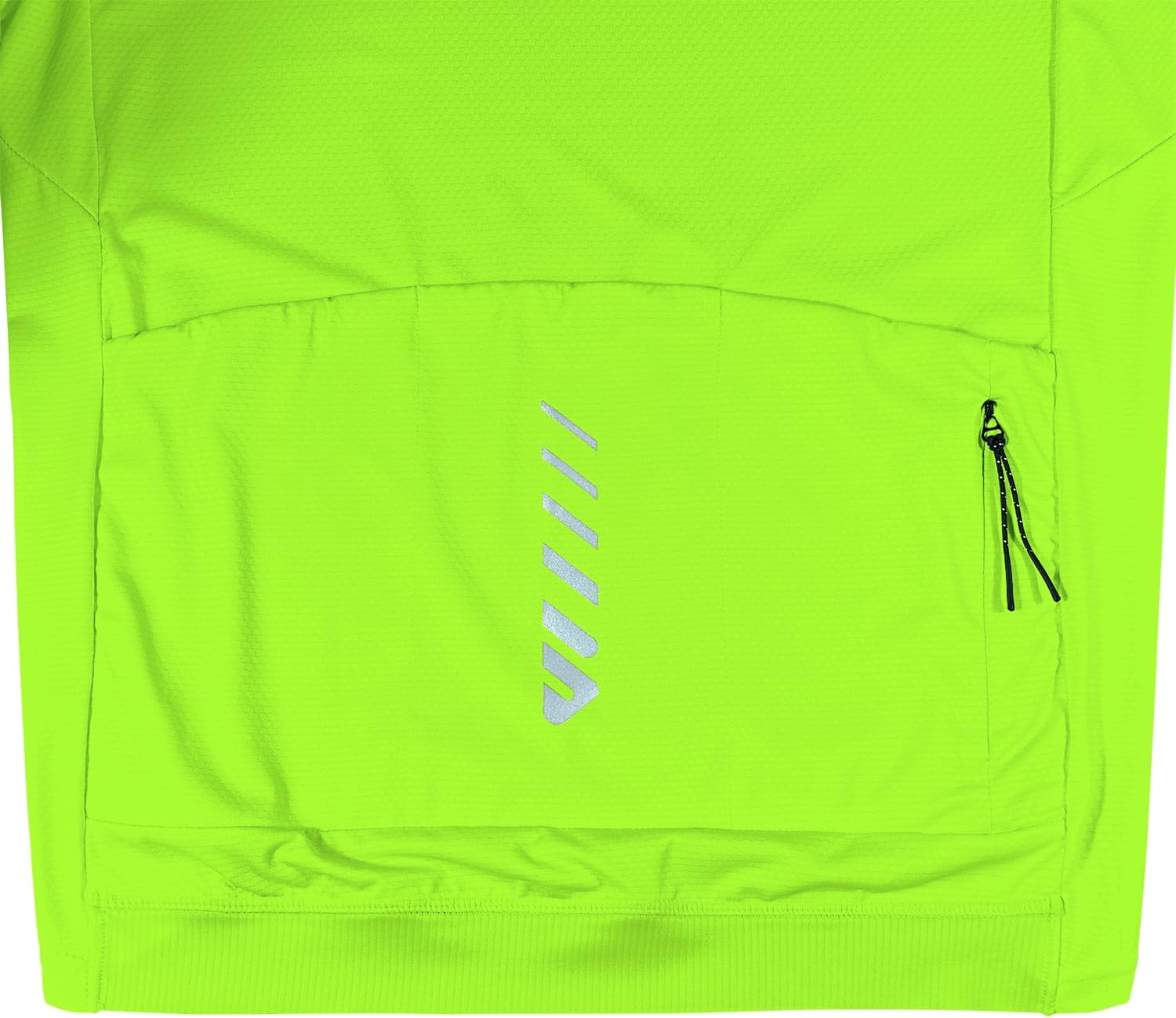 Wulibike Cycling Jersey Men Short Sleeve, Road Bike Jerseys Half Zipper with Pockets, Bicycle Clothing Breathable Quick Dry Green L - Image 8