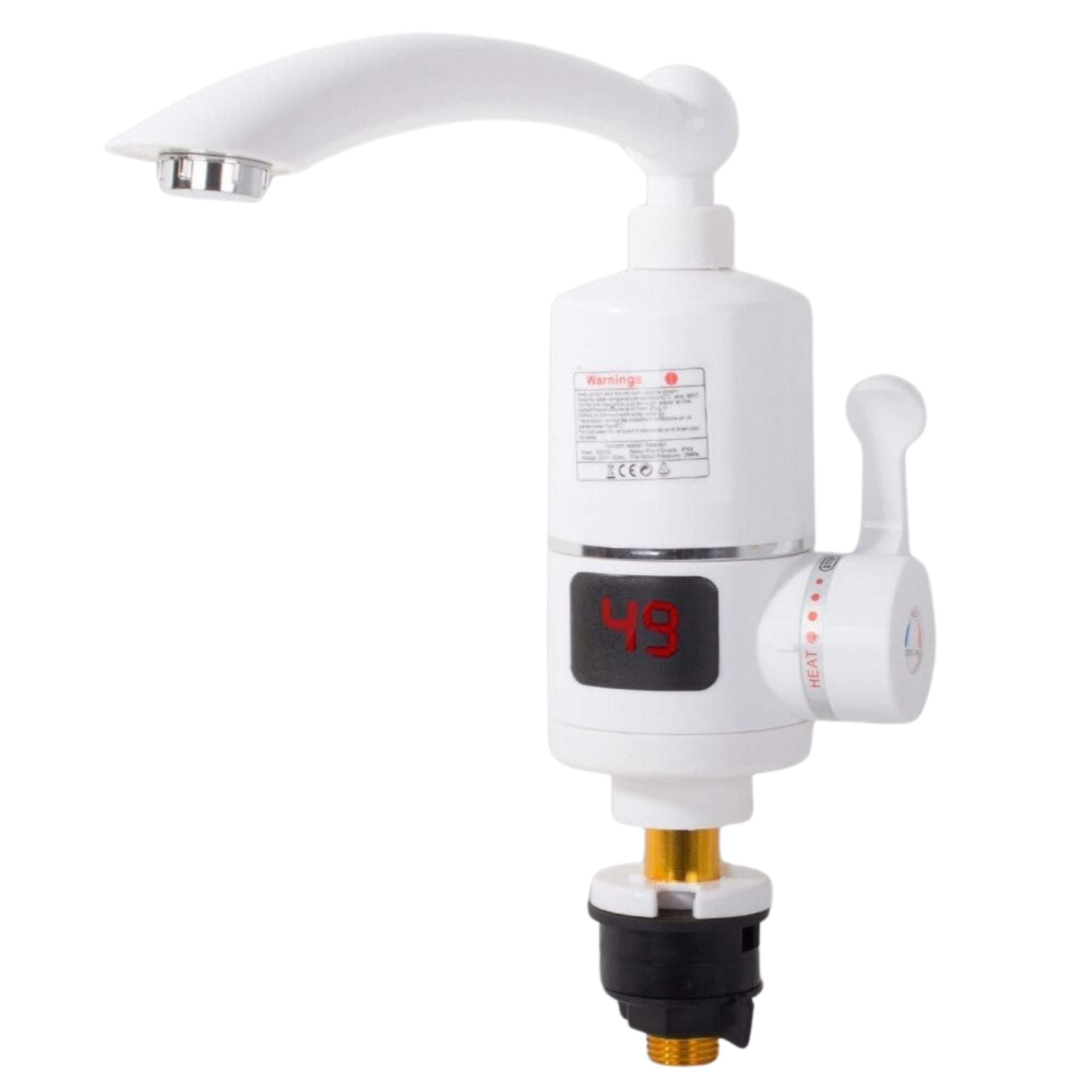 Drumstone (𝐖𝐢𝐧𝐭𝐞𝐫 𝐒𝐚𝐥𝐞 𝟏𝟎 𝐘𝐞𝐚𝐫𝐬 𝐖𝐚𝐫𝐫𝐚𝐧𝐭𝐲) Quick Heating Water Tap – Digital LCD Panel, Up to 60°C, Compact Design, Energy-Efficient-image-14