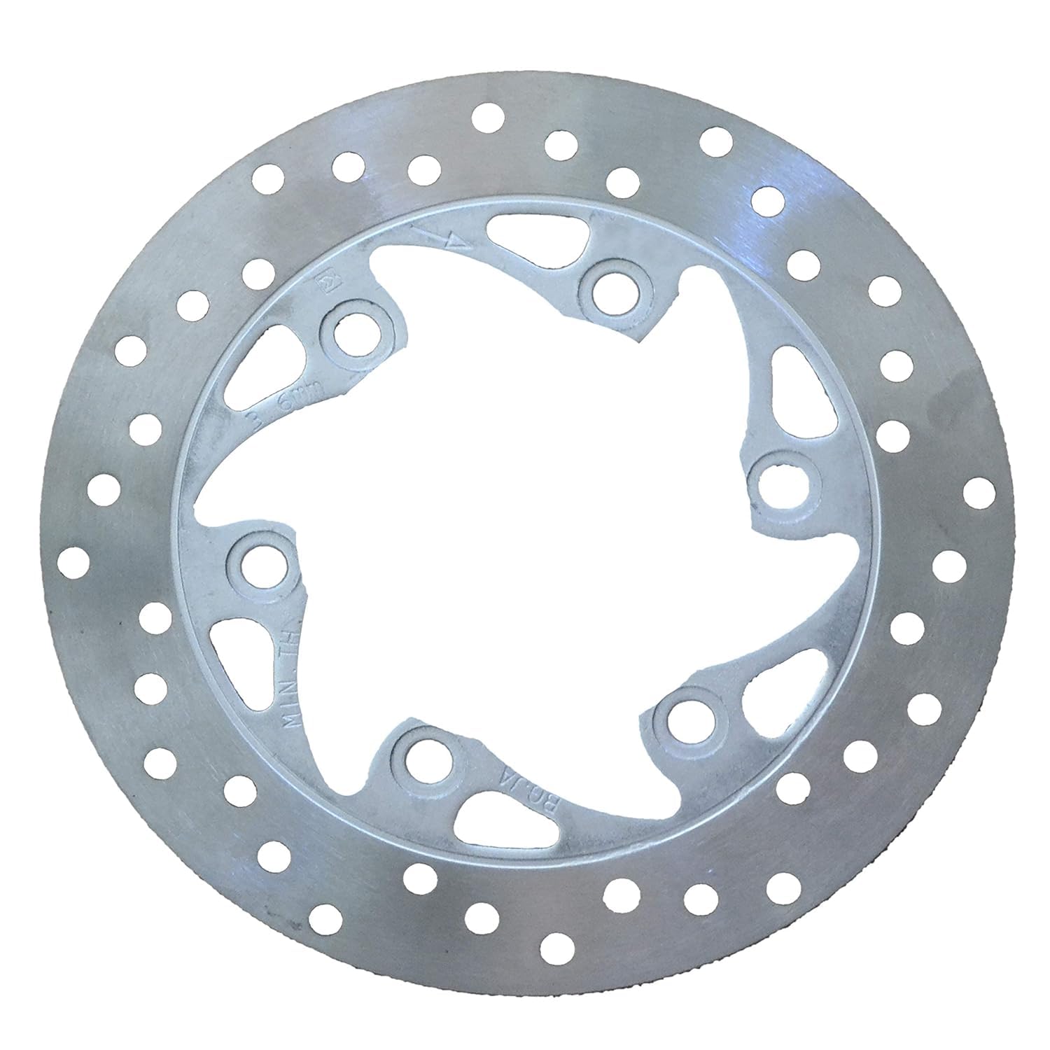 vtrust rear brake disc plate compatible for ktm duke/rc390 (rear brake disc plate)