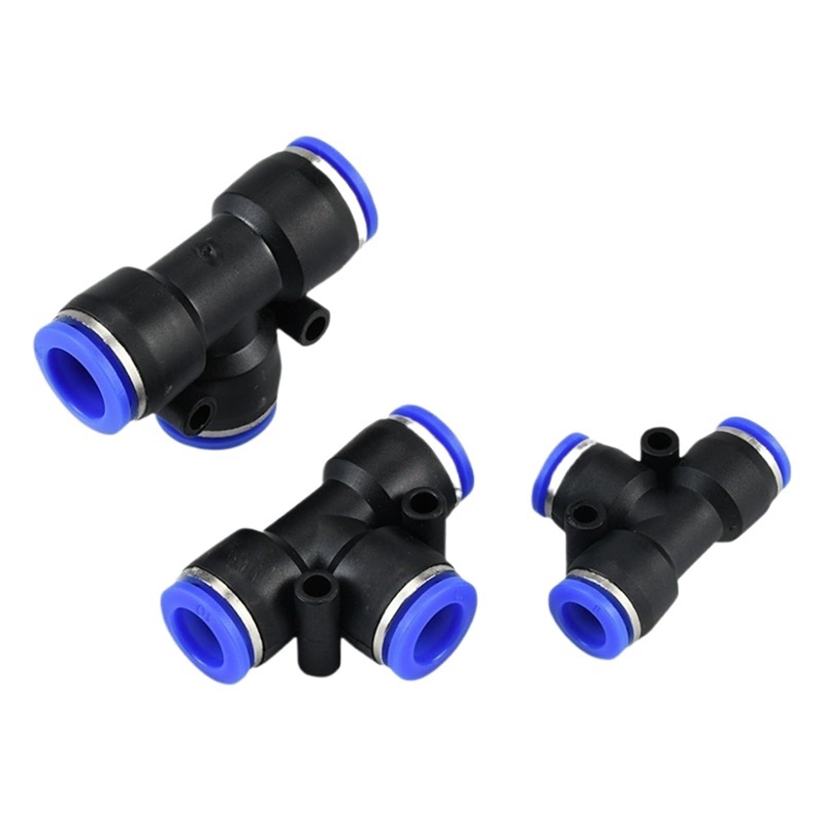 Junta de tubería de gas de PU PEG16-14 y tapones rápidos neumáticos tipo T