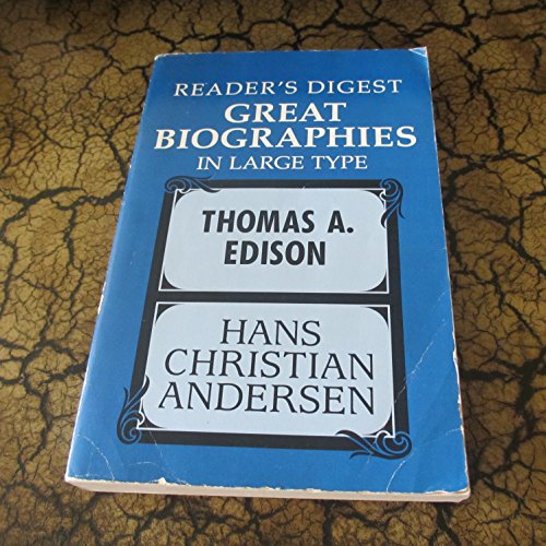 Edison: A Biography/Hans Christian Andersen: A ... B000F5S098 Book Cover