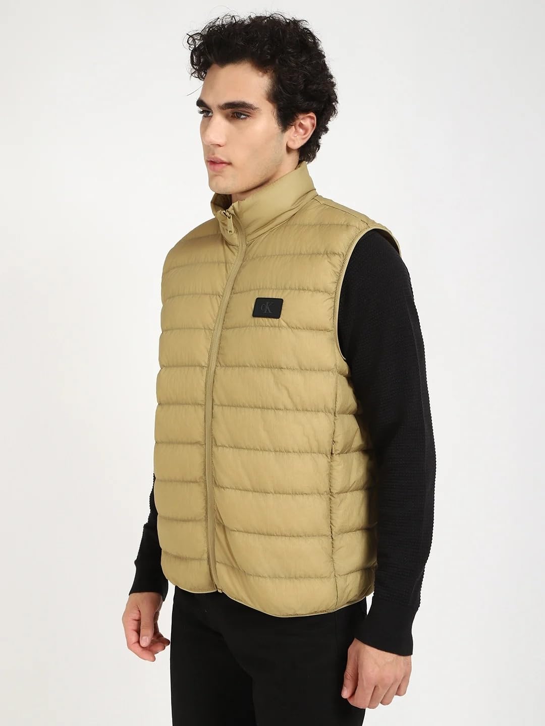 Calvin Klein Chaleco Hombre Down Vest Chaleco acolchado