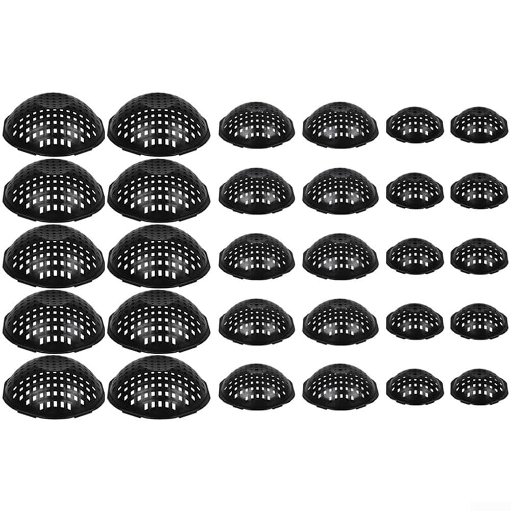 Bottom Grid Inserts For Flower Pots That Fit Multiple Sizes And Aid In Balanced Moisture Management For Plants(mix)