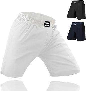 MMA Shorts Men - No Gi BJJ Grappling Shorts for Muay Thai, Boxing, Fight,Wrestling & Combat Training