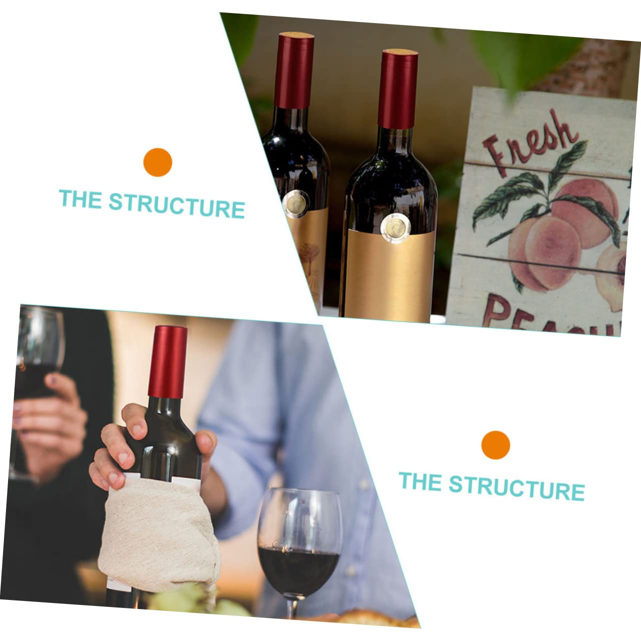 NAMOARLY 200pcs Heat Shrink Wine Bottle Wraps Wine Bottle Sealers for Long-term Storage Protection