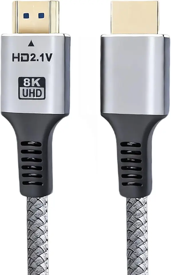 Cabo HDMI 2.1 8K, pacote com 5, cabo HDMI de alta velocidade de 1,8 m, cabo de monitor HDMI TV Shield Computer - 8K @60Hz, 4K @120Hz/165Hz/240Hz, HDCP 2.2 e 2.3, HDR 10 para ARC, eARC, PS4