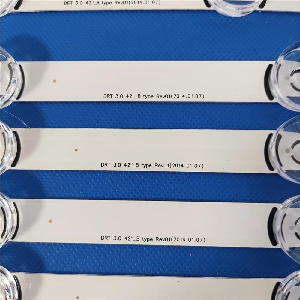 Tira de retroiluminación LED compatible con LG 42LB5500 AGF78402101 NC420DUN-VUBP1 T420HVF07 42LF560V 42LB650V 42LB561U 42LB582V 42LB582B 42LB5550