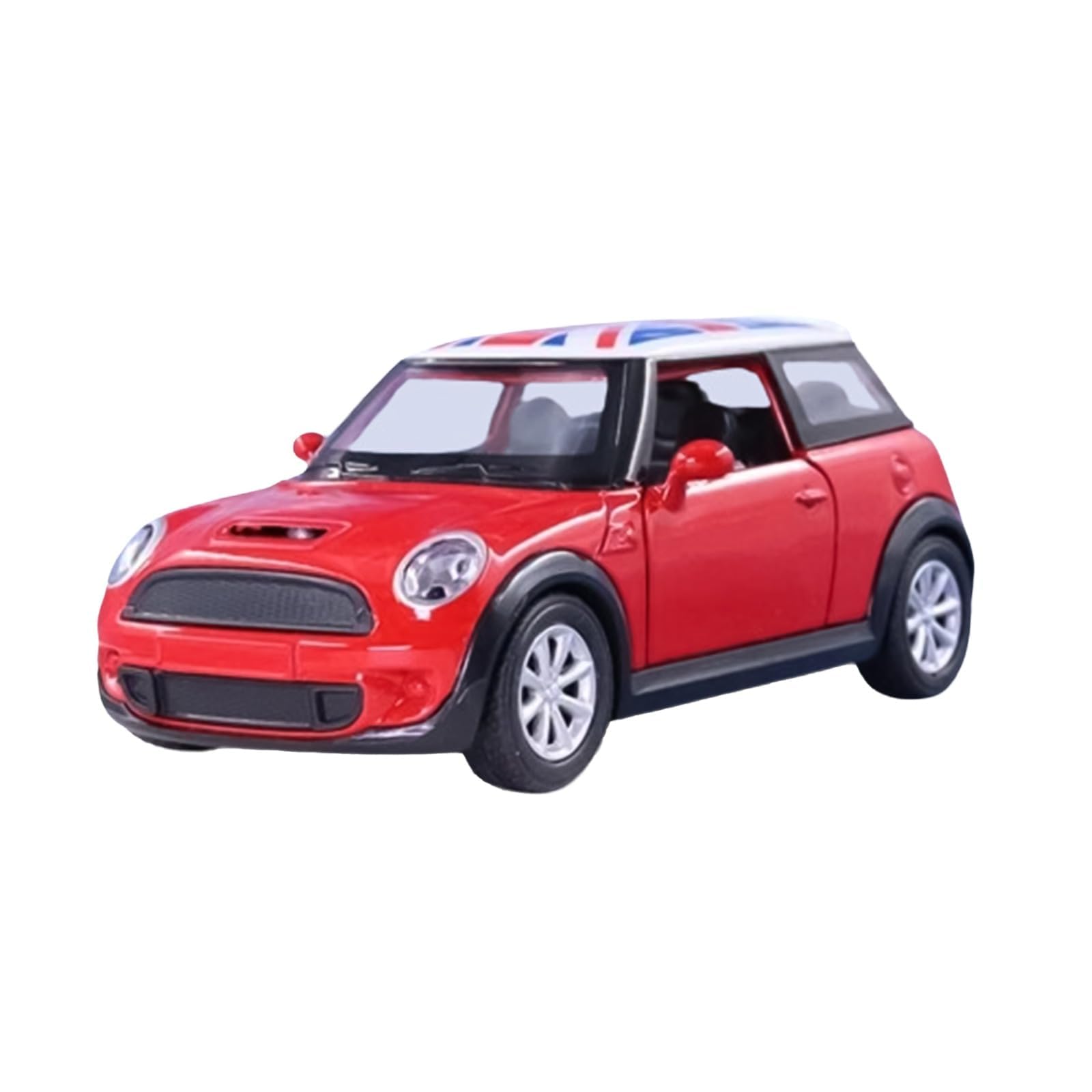 Mini Sports Car, Scale 1:22, Die-Cast Collectible, Pull-Back Racing Model, Classic Style, Fun for Children, Red (1 Pcs)
