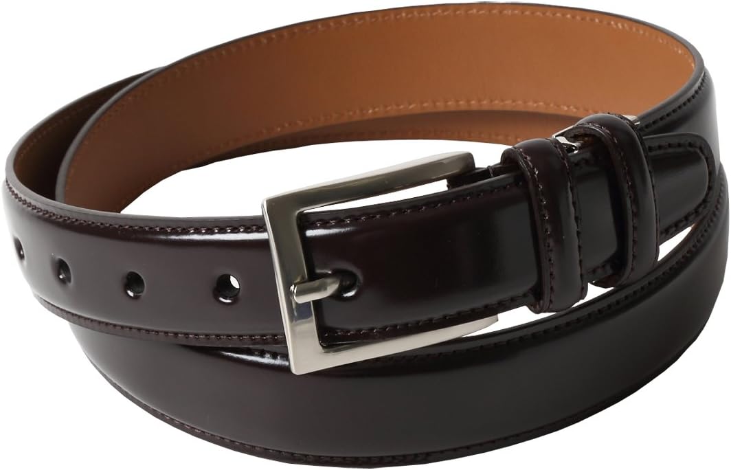 新品未使用RRL ブラックレザーガチャベルト イタリア製 ビンテージ加工　W32 新品未使用RRL ブラックレザーガチャベルト イタリア製 ビンテージ加工