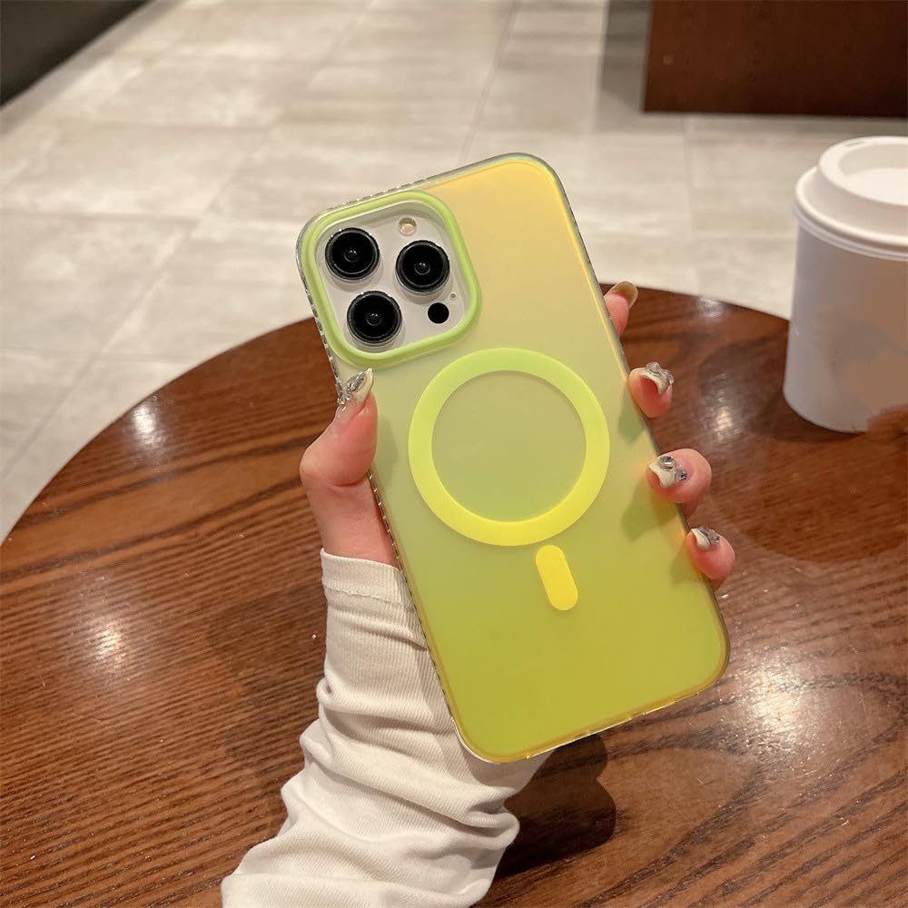 Coque iPhone 15 Pro Max Aurora magnétique et étincelante - 8