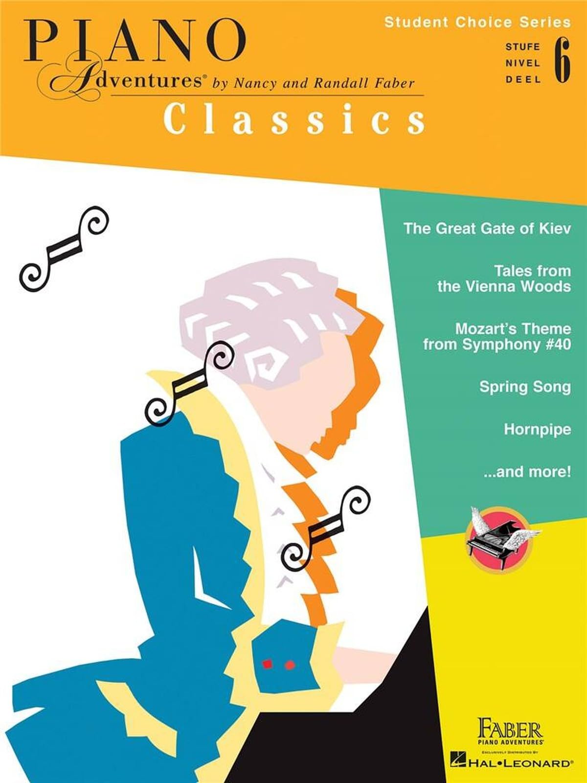 Faber Piano Adventures - Student Choice Series: Classics Level 6