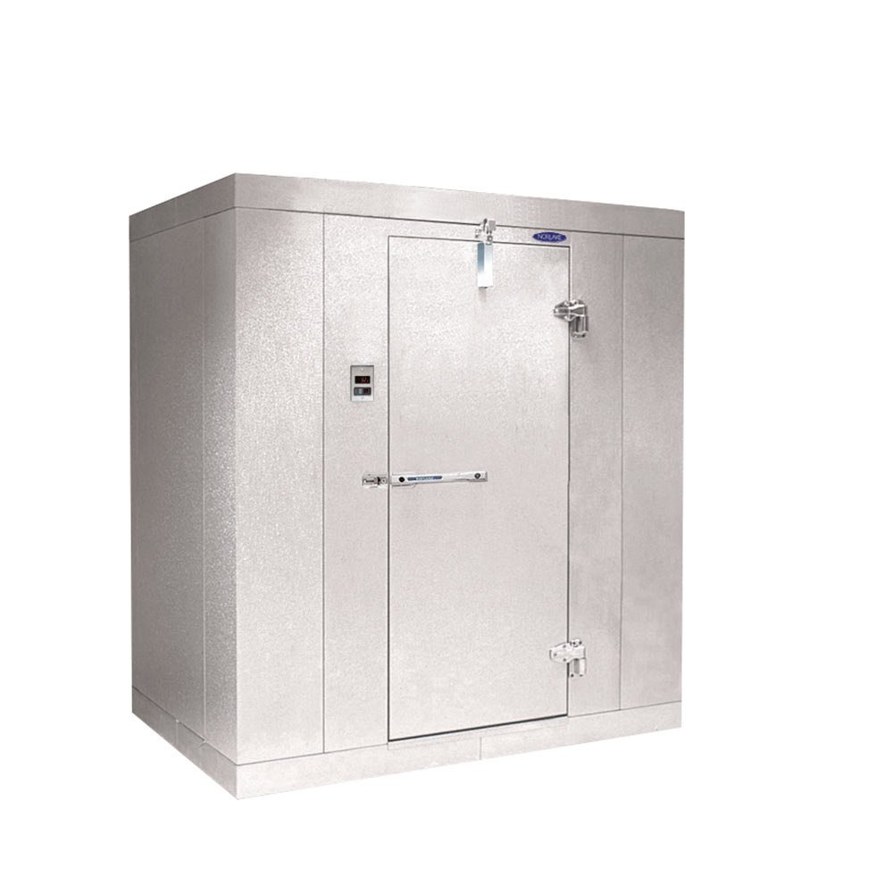 Nor-Lake KLB771012-C Kold Locker Walk In Indoor Modular Cooler With Floor 10 x 12 x 7 -7 H Ceiling Mount Compressor 1HP