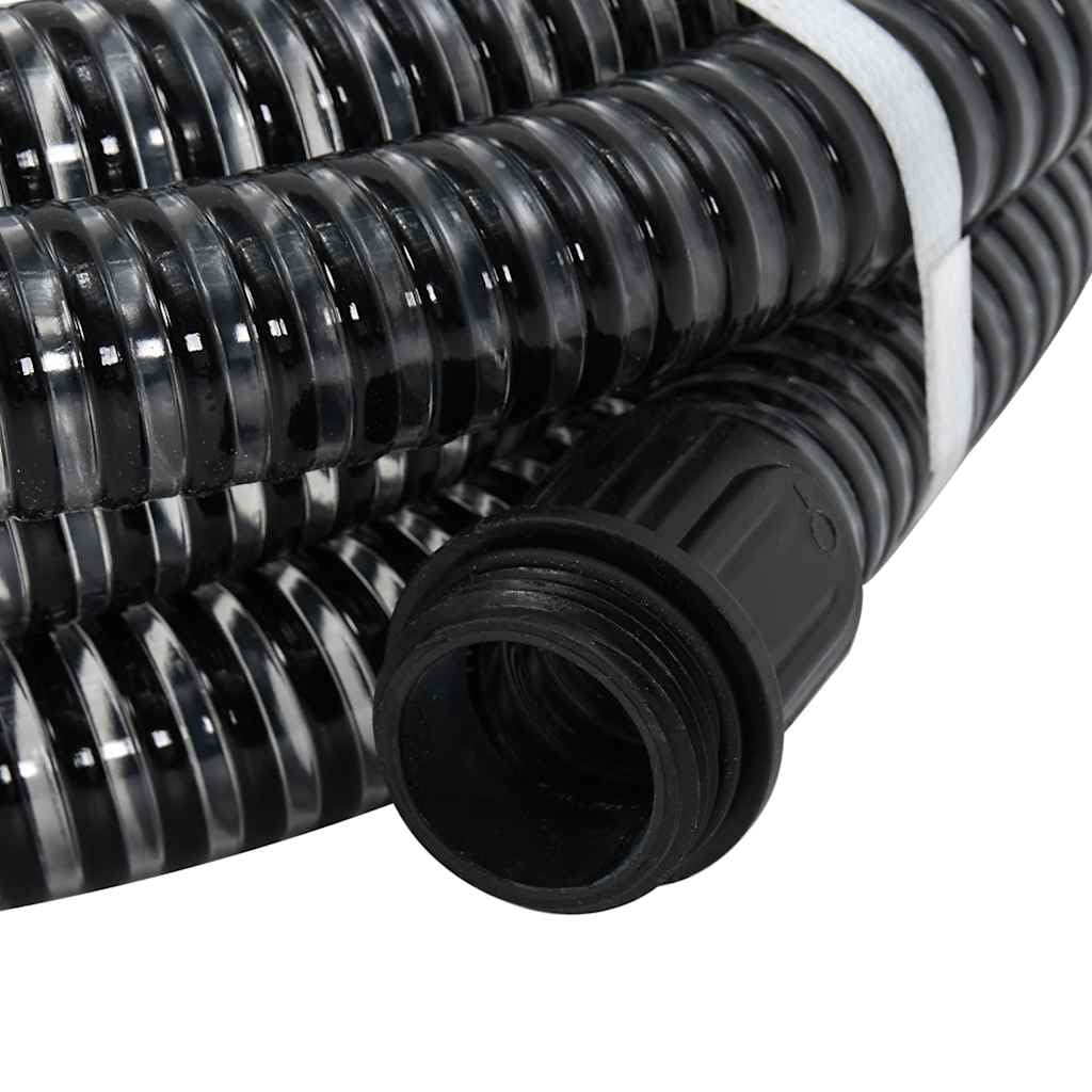 PVC Suction Hose 1.1 Inch with Foot Valve and Strainer for Garden Pumps and Water Filters