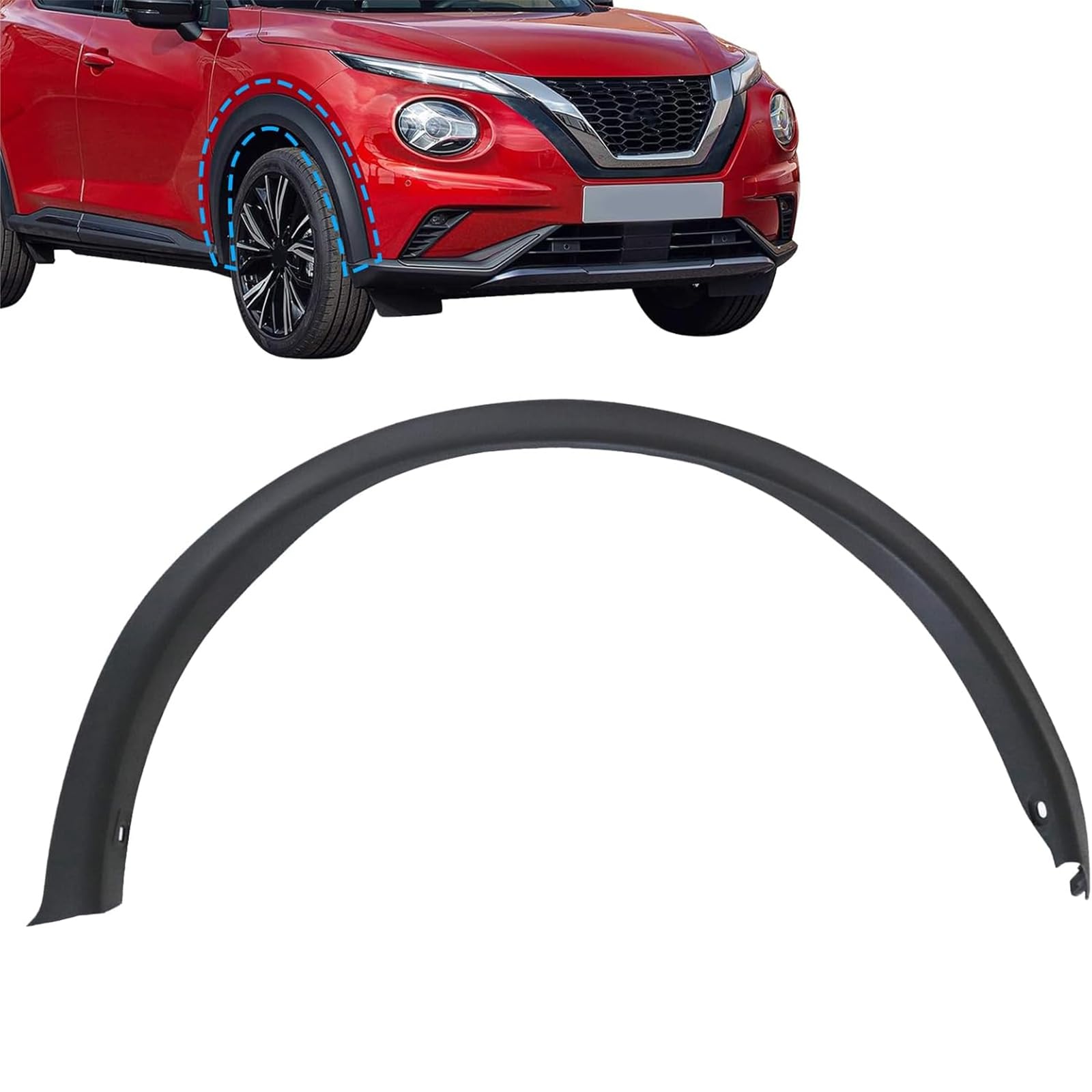 ユッキー Sekeseauto Front Right Passenger Side Fender Trim Molding