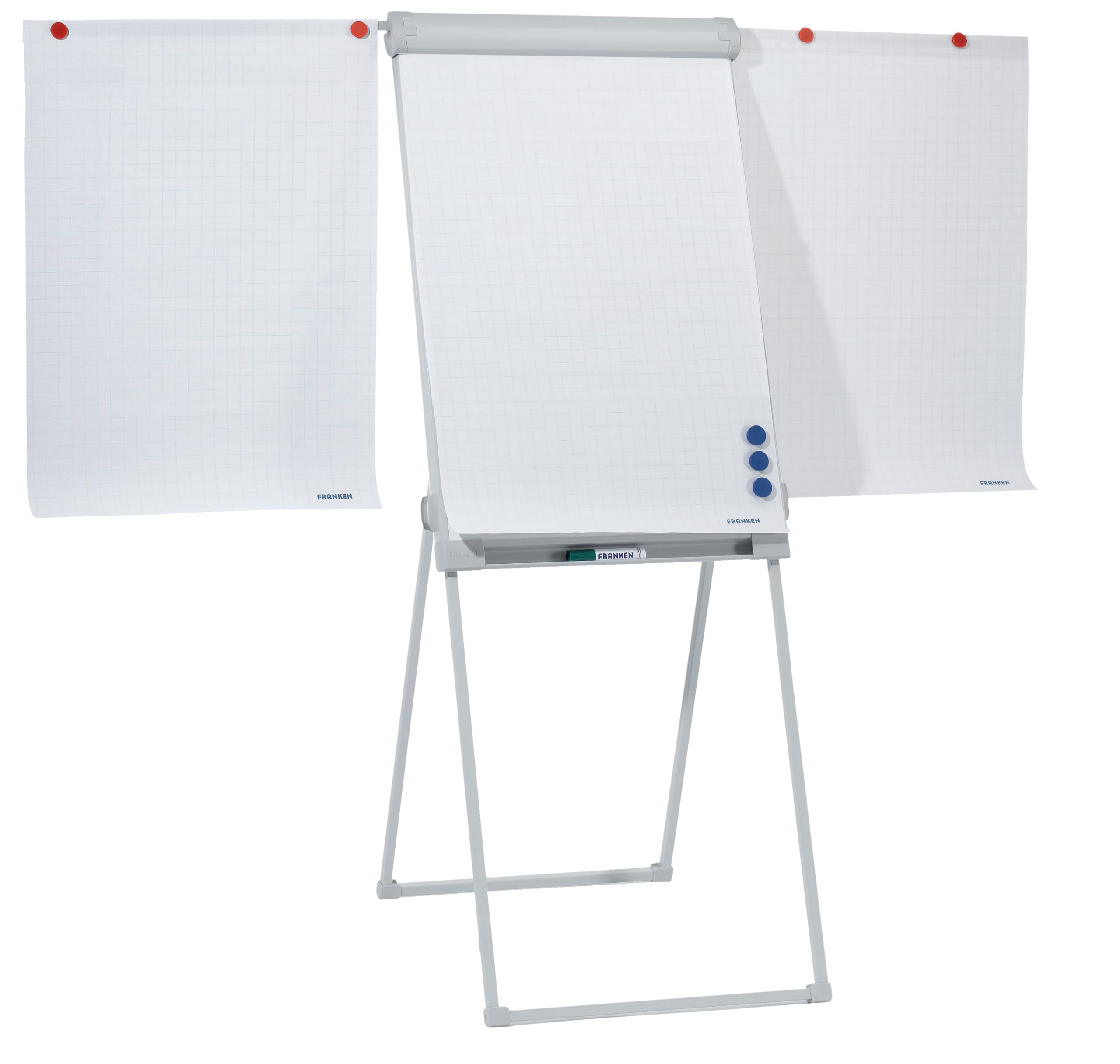 Franken FC84 Flipchart board Deluxe Standard, 67 x 95 cm, light gray