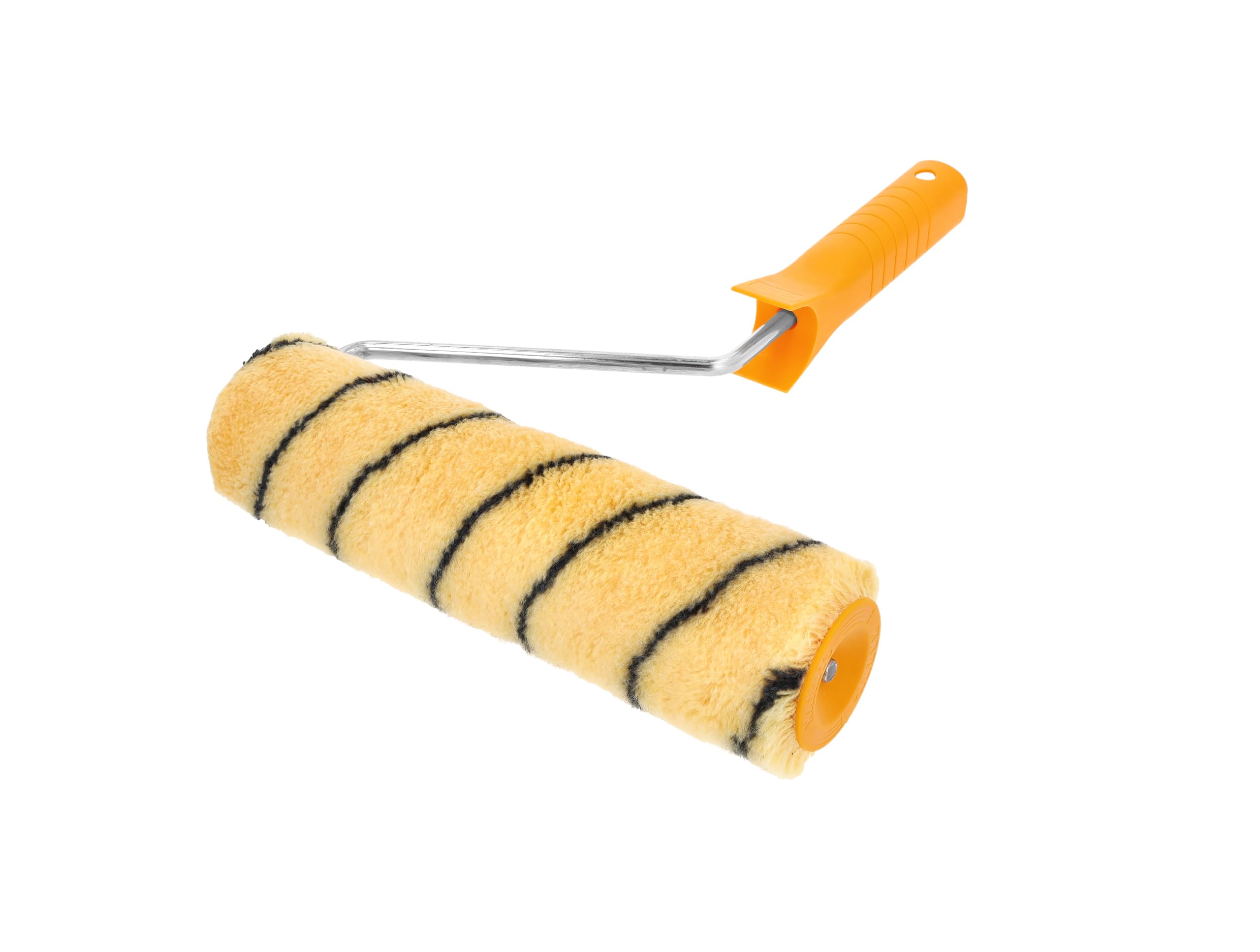 Hardy Working Tools - Kit Rullo 2 Pezzi: 1 Manicotto Largho da 25 cm + Montura, Pelo in Poliestere Hardstar 13 mm Ø48 mm, DuoSystem Scorrimento fluido, Per Pareti e Soffitti – Finitura Liscia
