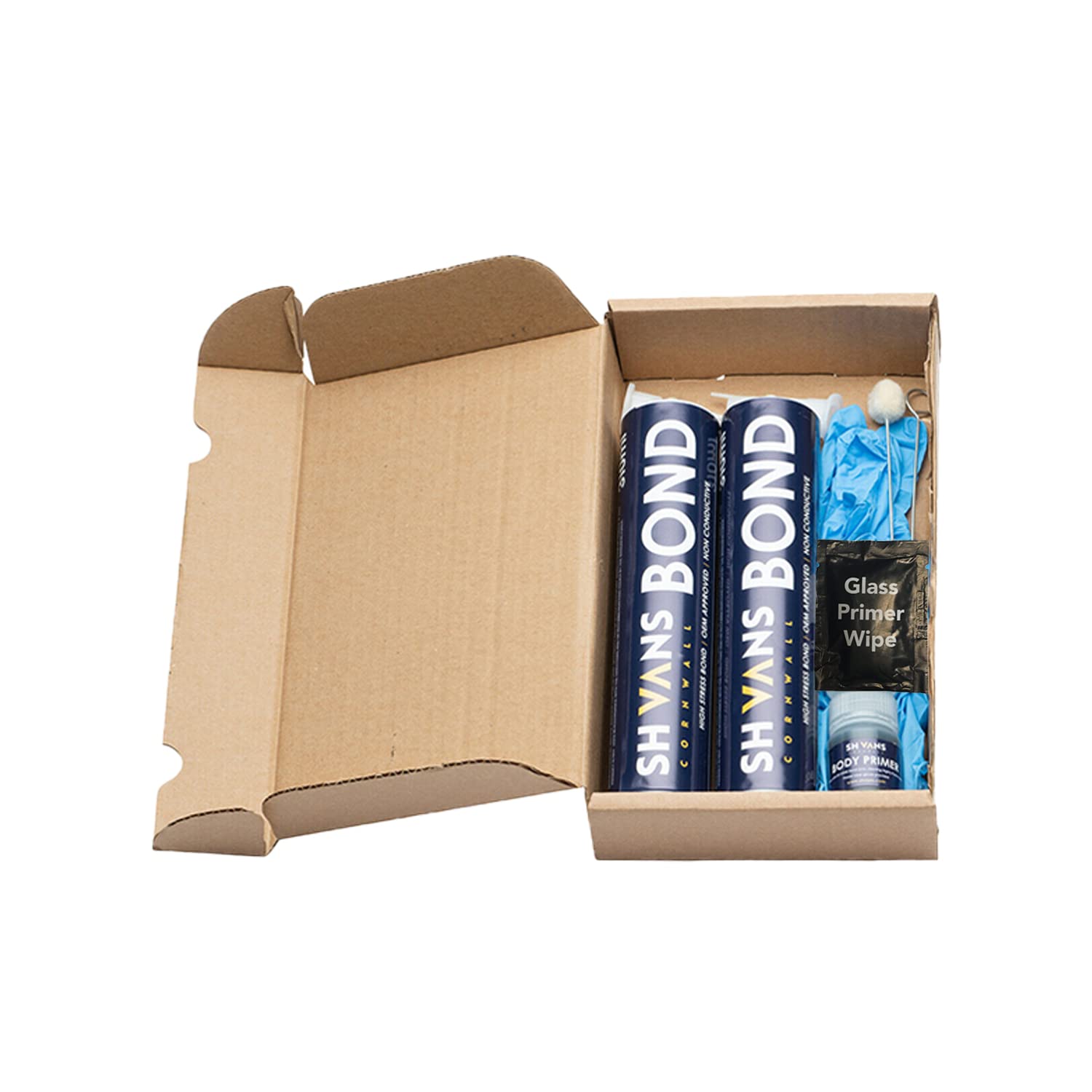 Shore Vans Van Glass Double Window Fitting Kit