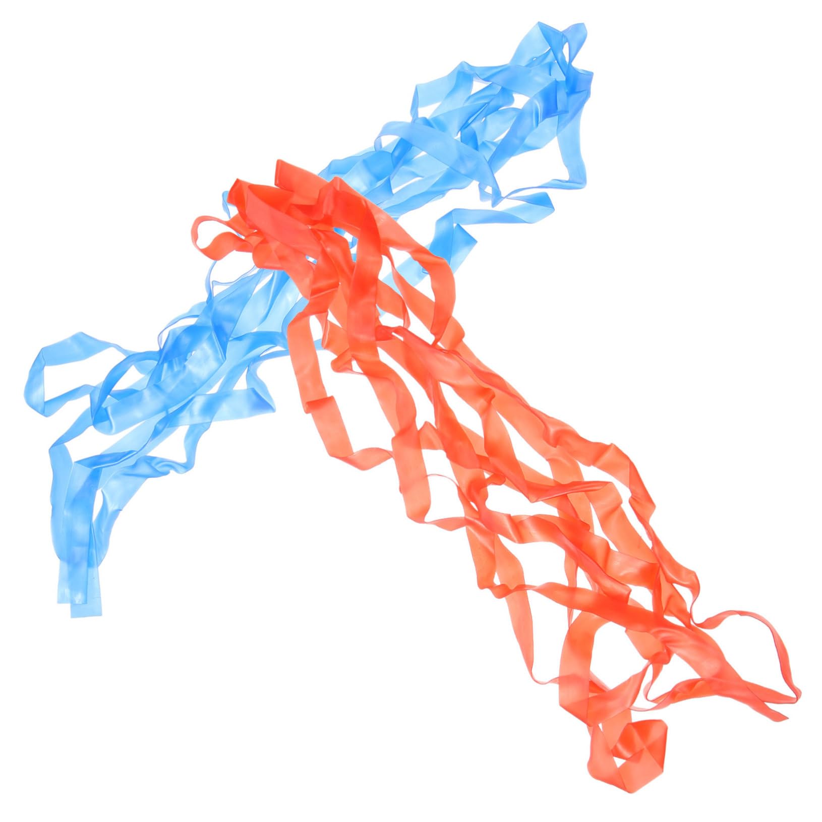 Toyvian 2Pcs Jumping Rubber Band for Outdoor Fun Elastic Skipping Game Lightweight Portable Plaything for Parties and Stocking Stuffers Random Color