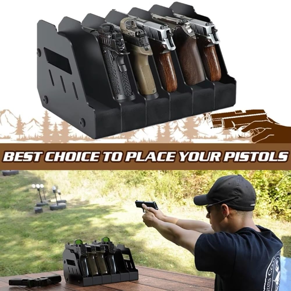 Supporto for Pistola in Schiuma Eva, fondine protettive universali, Supporto espositivo Leggero, Supporto for Pistola, organizzatori sicuri