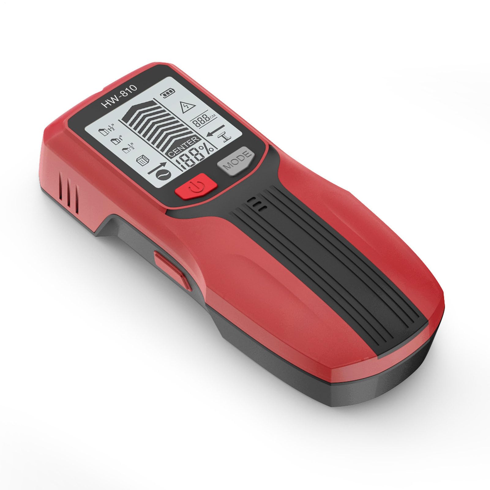 Detectores Vigas Probadores Metales Medición Análisis Instrumentos | Buscador de Montantes Metálico Multifunción Portátil con Pantalla LCD Para Construcción Carpintería Electricidad