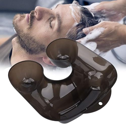 Cuenco portátil para champú, bandeja grande para el cuello, corte y peinado, peluquería, belleza, hombro, contenedor permanente, protector de ropa,