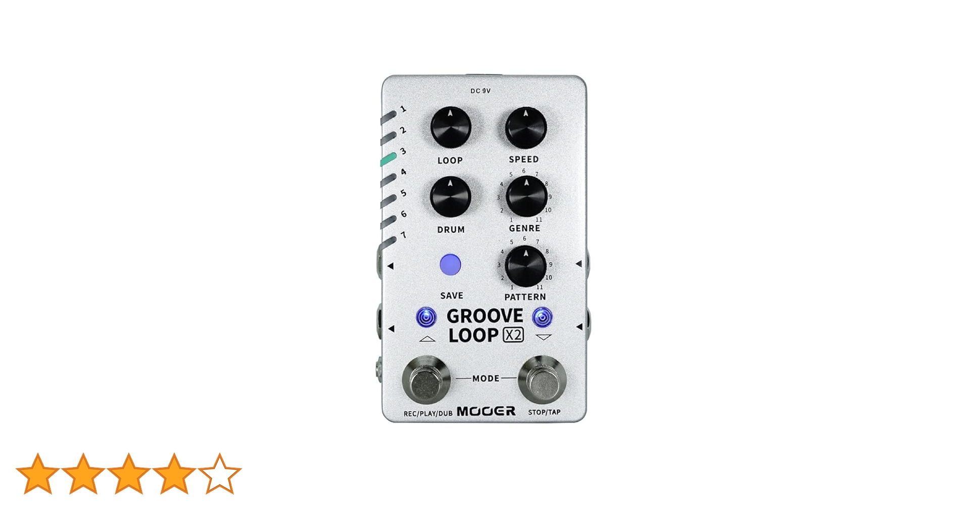 MOOER GROOVE LOOP X2 (ルーパー&ドラムマシーン ) Mooer GROOVE LOOP X2