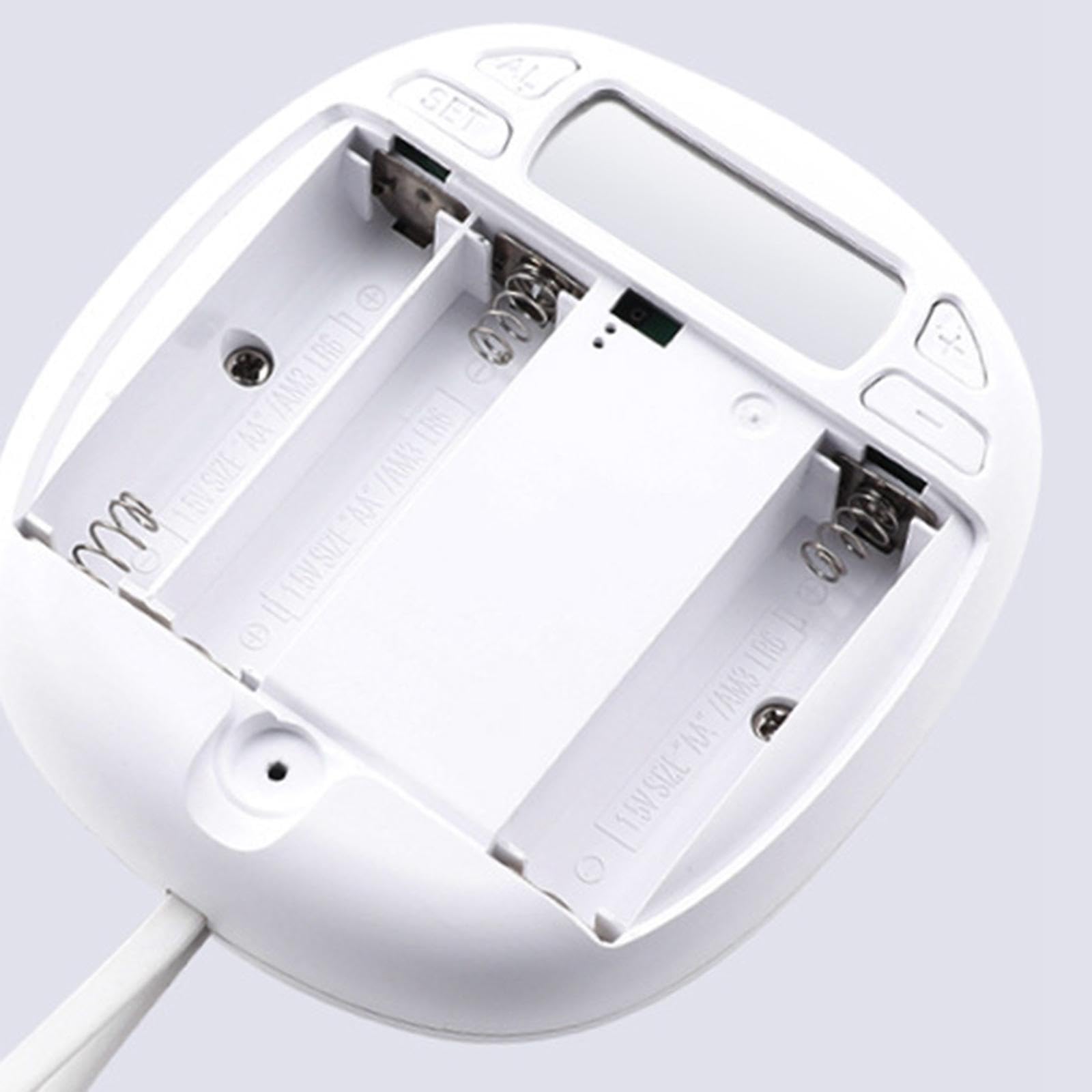 predolo Despertador vibratorio Debajo de la Almohada, Despertador Digital, Despertador de Viaje, para Personas con discapacidad auditiva, Azul