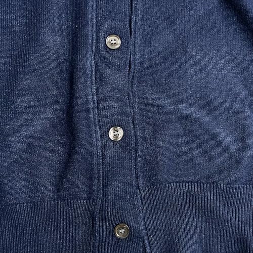 Dance Girl Floral Dress Print Men Cardigan V-Neck Red Snag Eyes Heart Embroidery Cotton Button Casual Open Front Sweater4