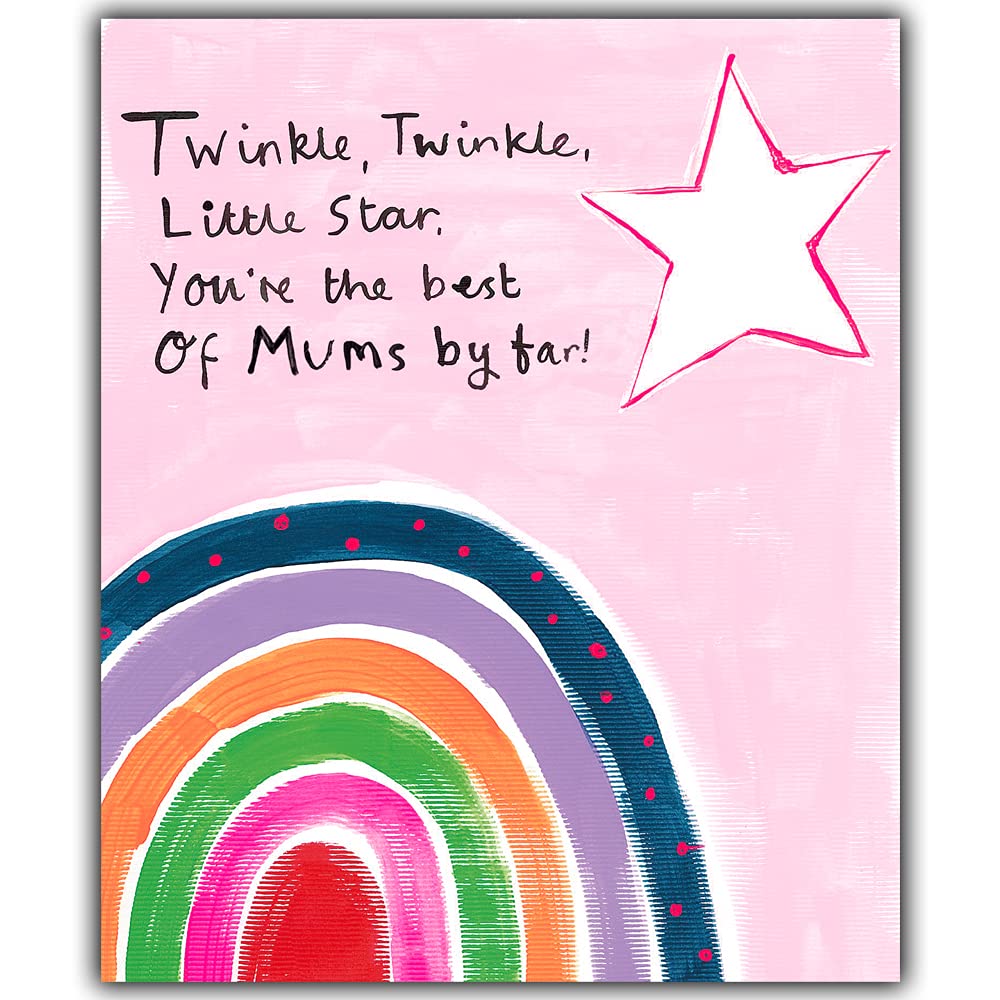 Emotional Rescue Mum Birthday Card, Nice Words Birthday Card For Mum, Happy Birthday Mum Card, Twinkle, Paper Salad, Birthday Card Mum,Multi,ZFPW9901