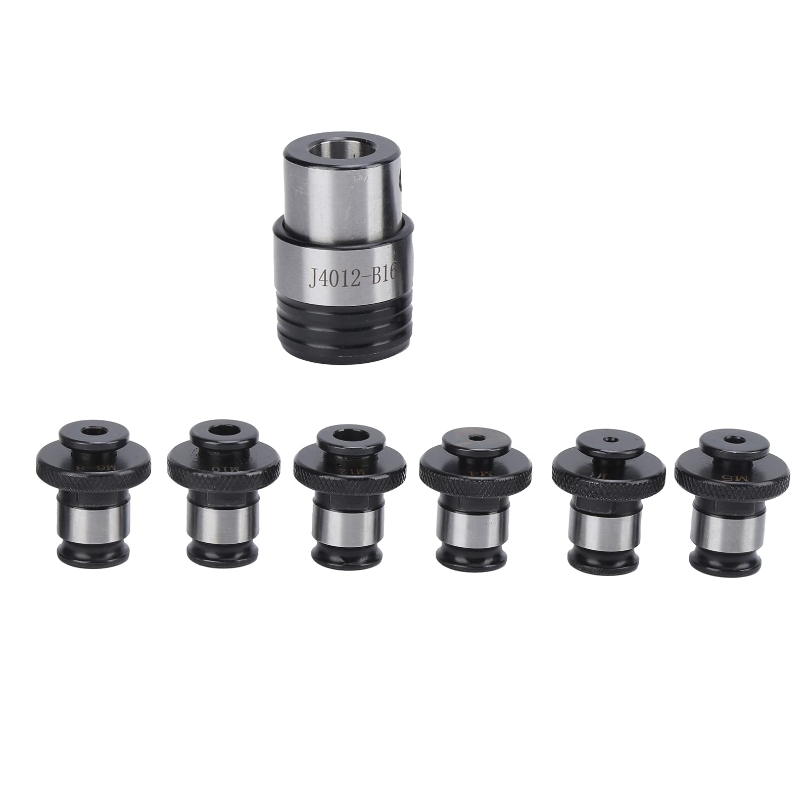 ZAWELIYO Fast Change Tapping Chuck Set, Alloy Material Drill Tap Tool Holder with Multiple Tap Socket for Drilling Machine Processing, Easy Installation and High Clamping Accuracy