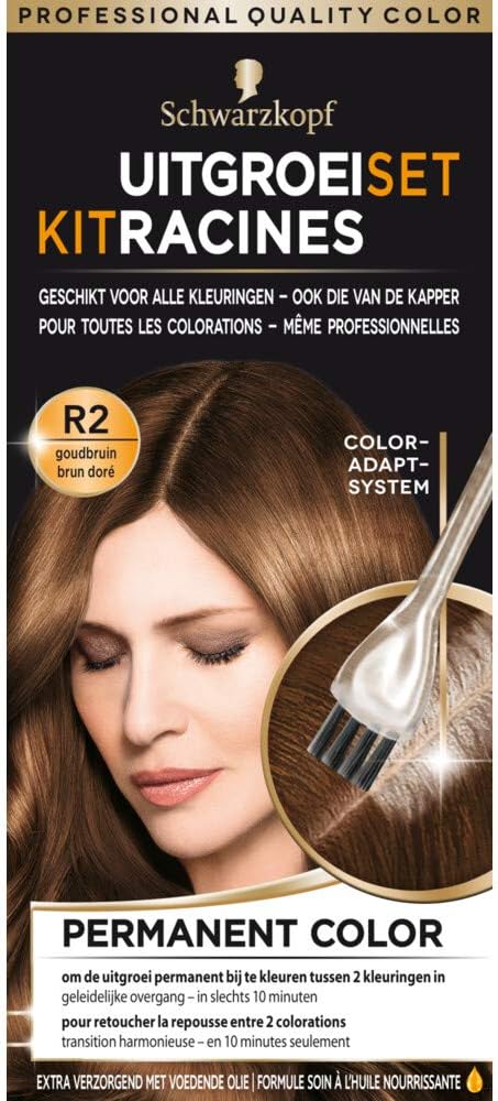Schwarzkopf Vital Growth Kit Golden Brown, 11 Ml
