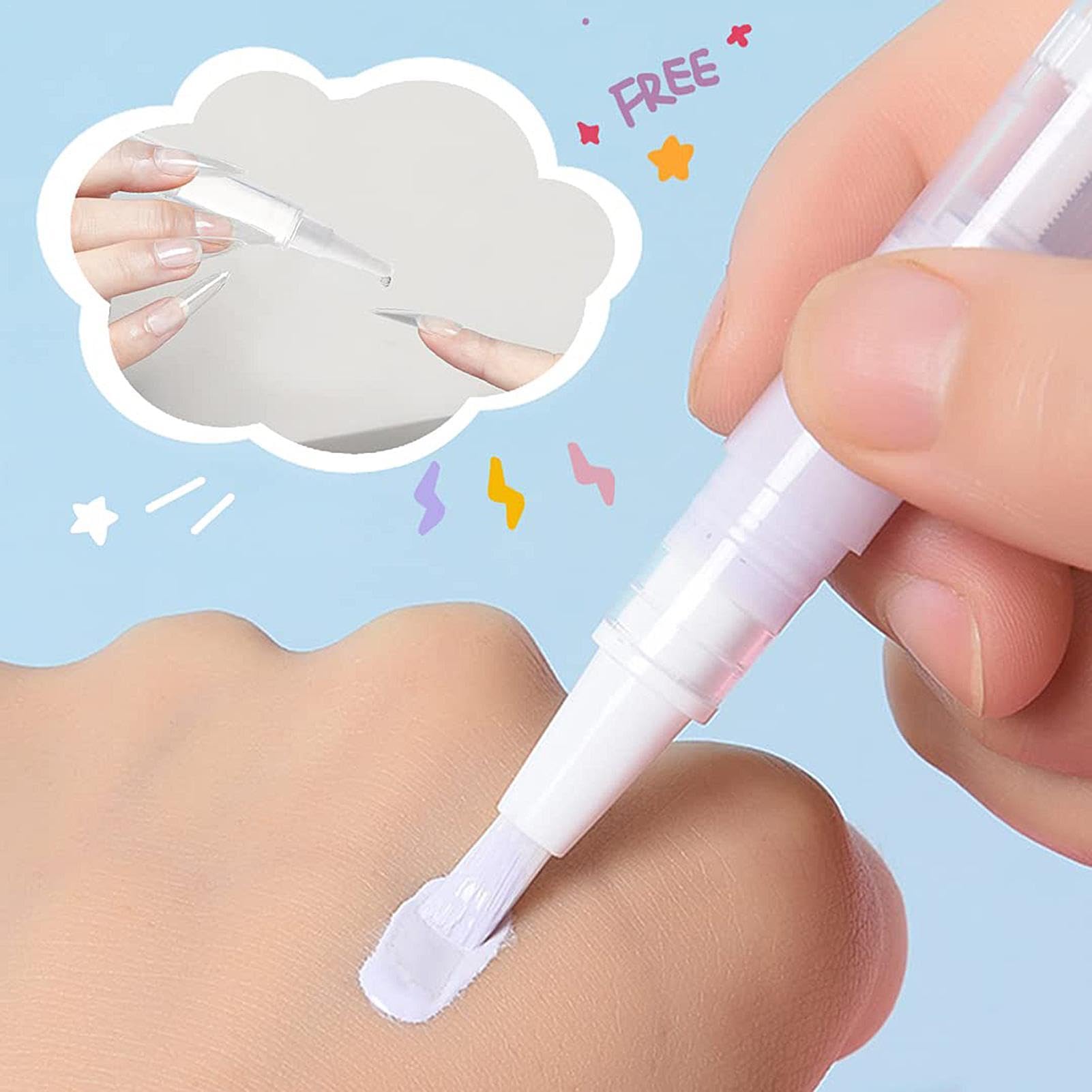 Pluma de retoque de pintura,Pincel para bolígrafo recargable - Bolígrafos de pincel de pintura fácil para armarios de pared, armario, puerta, suelo