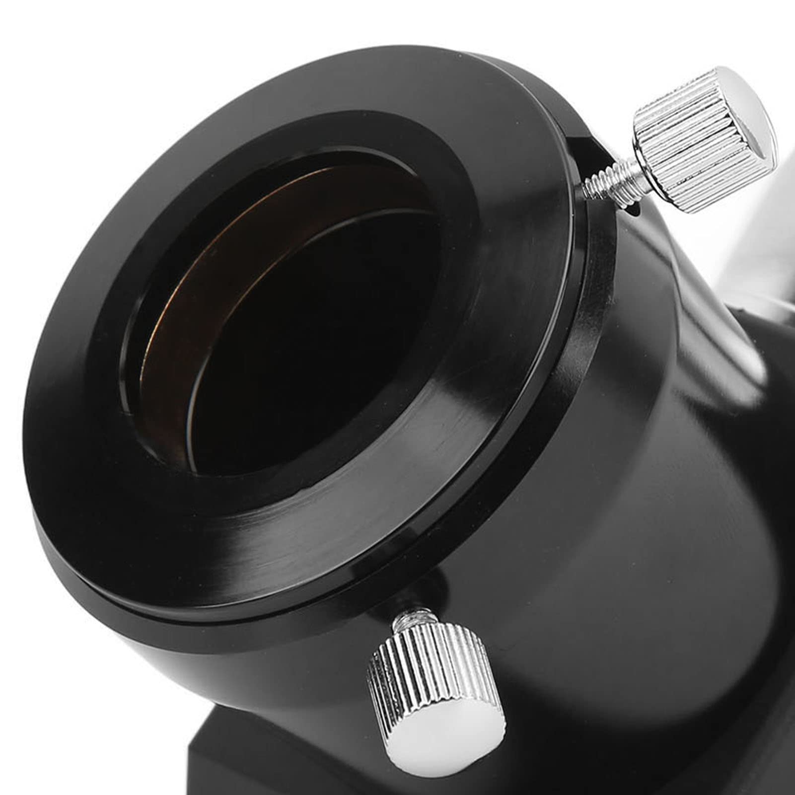 Akozon Telescopio de 2 Pulgadas Adaptador Diagonal de 90 Grados Prisma Espejo Cenital para Observación Astronómica