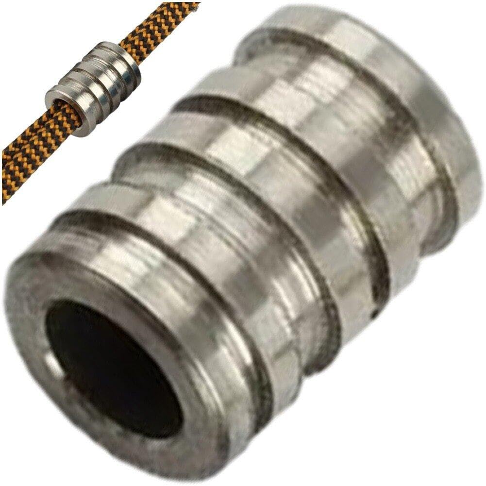 Hrippy As Shown Knife Beads Titanium Alloy Knife Lanyard Camping Knife Gadgets Pendant Paracord Rope Knife Edc Tools