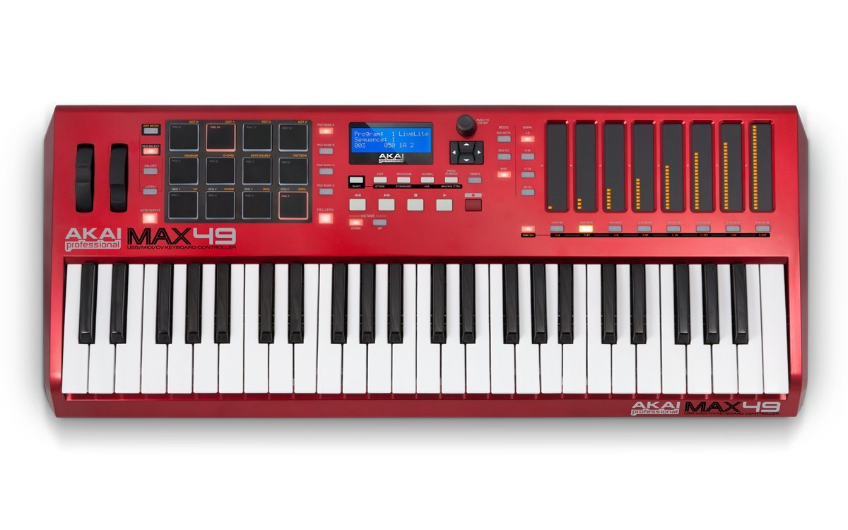 Amazon | Akai Professional 49鍵 USB/MIDIコントローラ MAX49 AP-CON