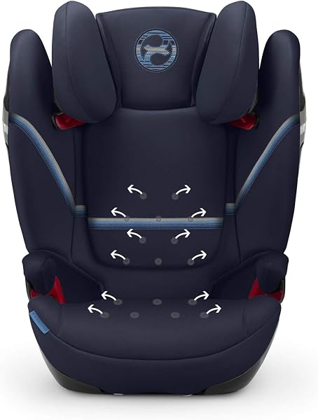CYBEX Gold Siège Auto Solution S-Fix, Adapté aux Voitures Avec ou Sans Isofix, Groupes 2/3 (15-36 kg), De 3 Ans à 12 Ans environ, Soho Grey - 5