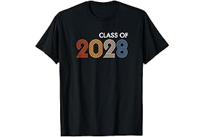 Class of 2028 College University High School Future Graduate T-Shirt