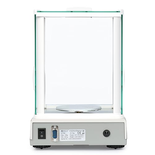 Miniatura 4 de U.S. Solid escala 7.05 oz 7.05 oz de la precisión del laboratorio de Digitaces de la balanza analítica de 0.00 oz 1mg