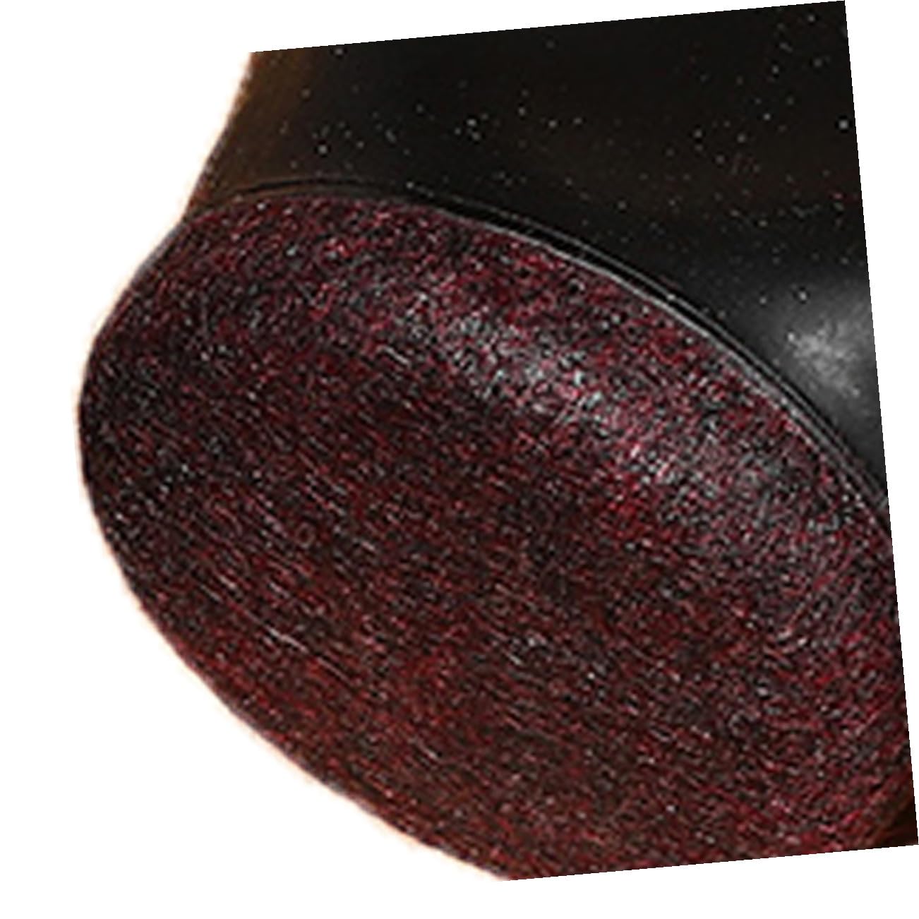 Copriruota per Sedia da Ufficio in Tpe Nero 5 Pezzi, Proteggi Pavimento Resistente alle Crepe per Ruote e Gambe Mobili, per Attrezzature da Ufficio
