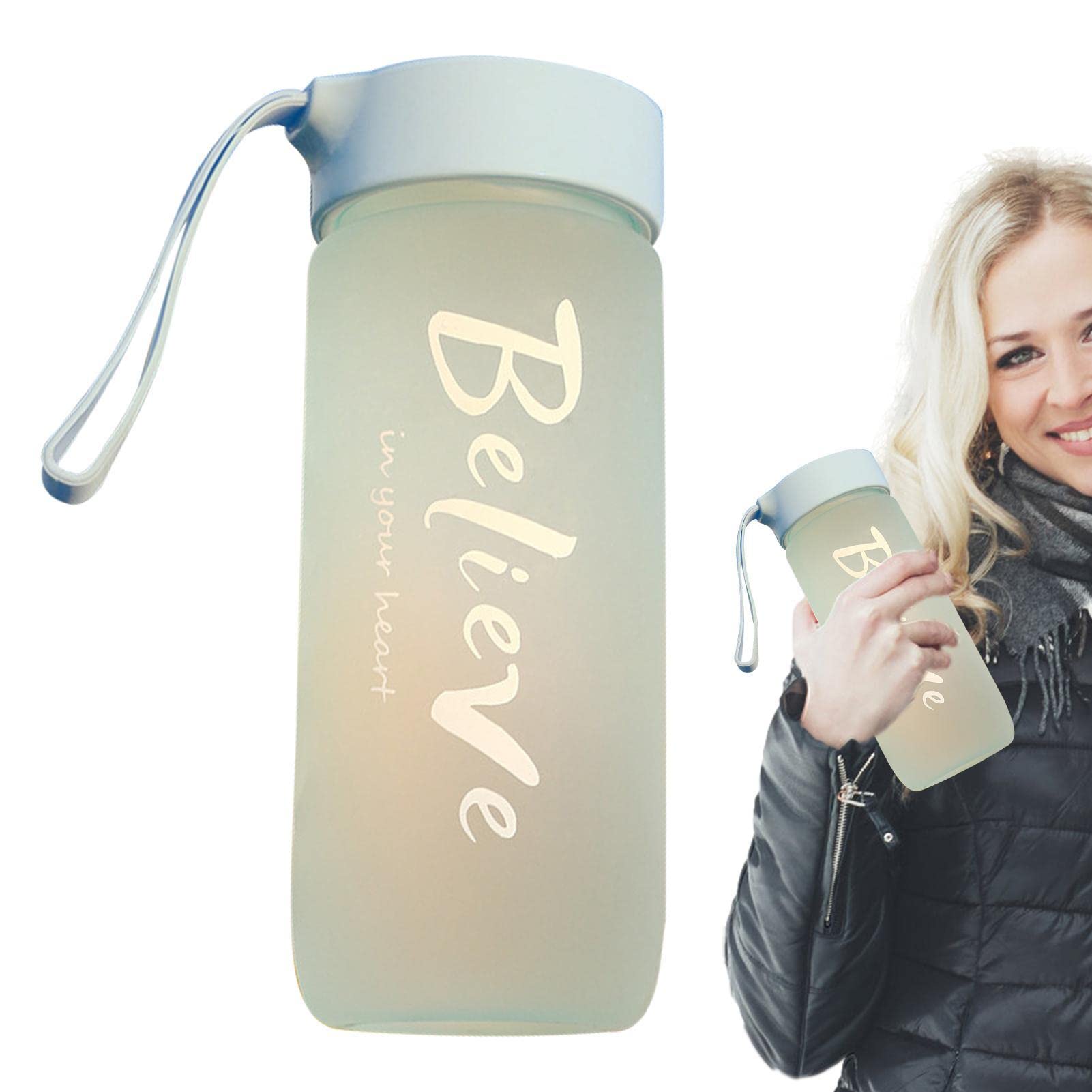 Borraccia Sportiva 600ml – Antigoccia E Riutilizzabile – Colori Assortiti (Rosso, Blu, Grigio, Verde)