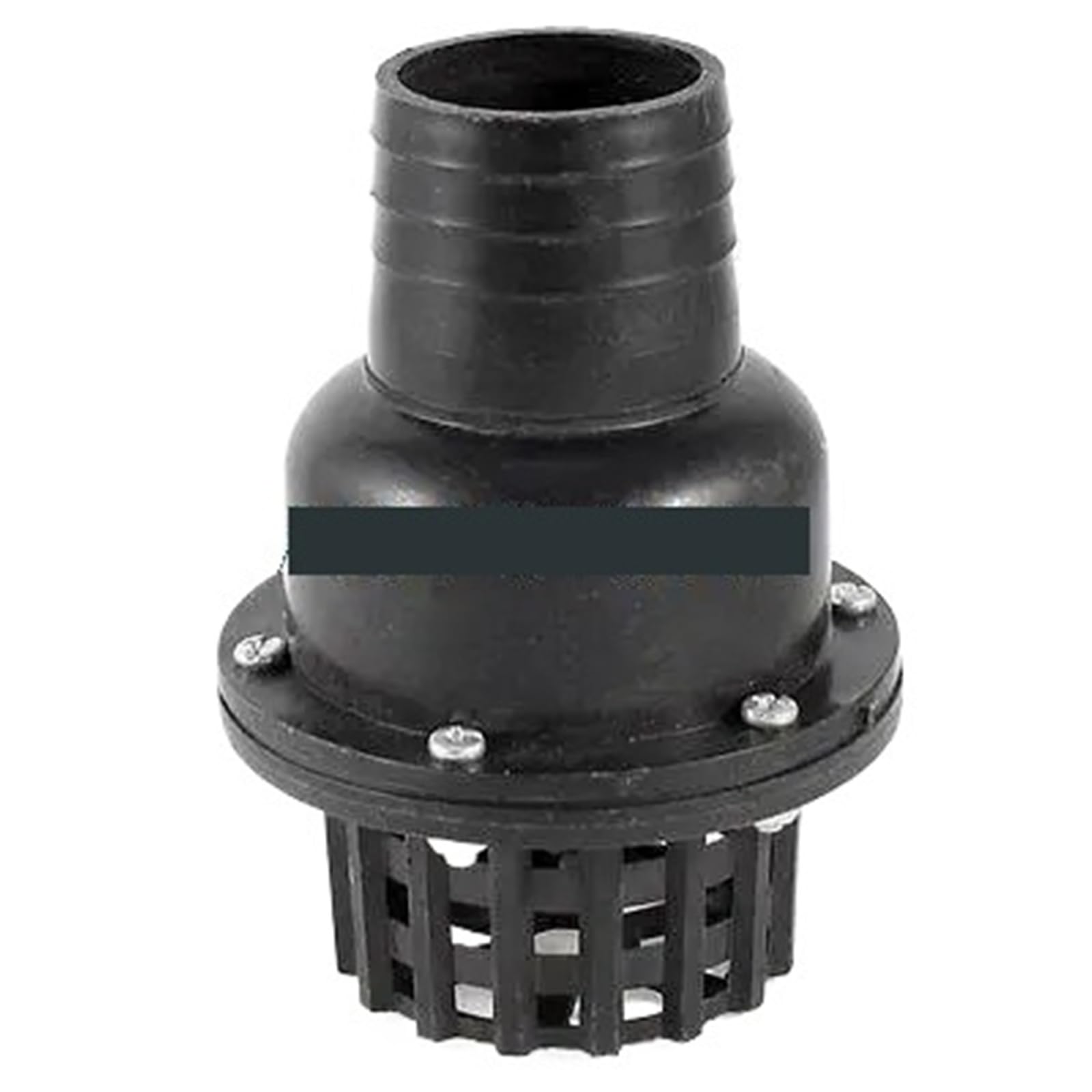 Clapet de pied PVC 51mm 2" noir pour pompe à jet d'eau et aspiration