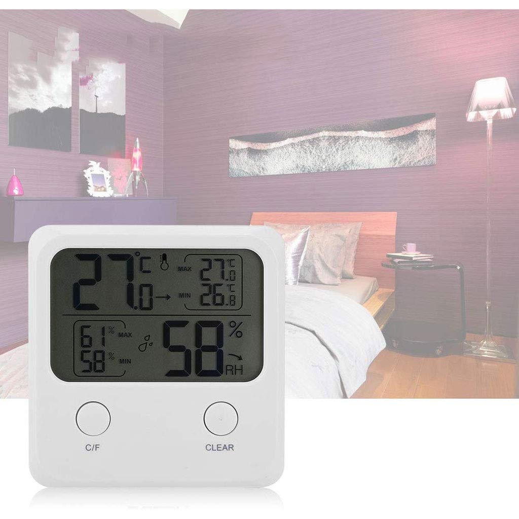 Termometr pokojowy - elektroniczny termometr precyzyjny miernik temperatury pokojowej precyzyjny termometr