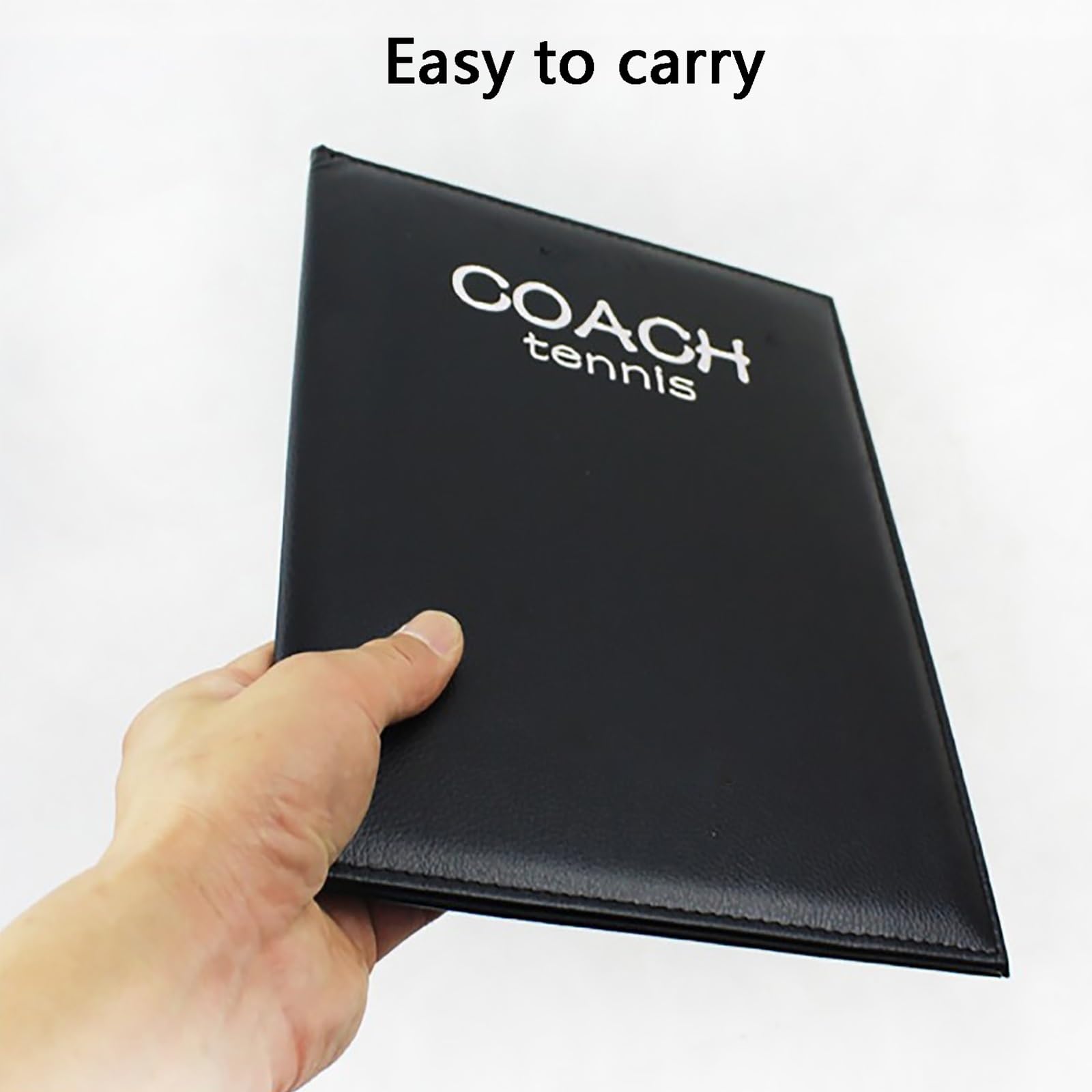 Lavagna per Allenatori di Tennis, Lavagna per Allenatori di Tennis, Realizzato in Materiale Resistente, con Pennarello a Base D'acqua, Gomma e Pedine Magnetiche, per L'allenamento