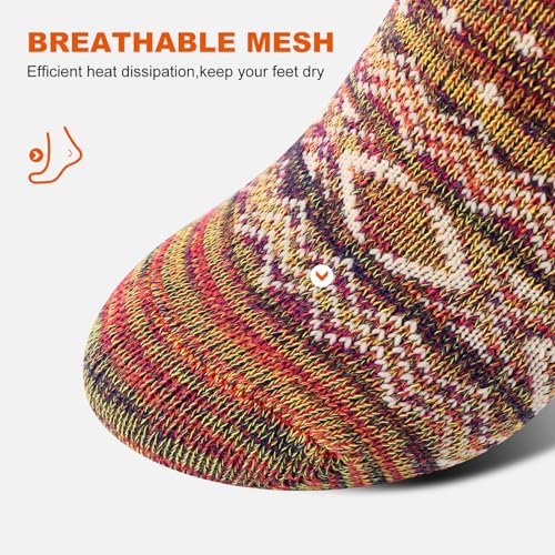 Image of HHX YONLEE Ankle Socks Striped patterned Casual Socks 8 /10 Pairs Gift Box