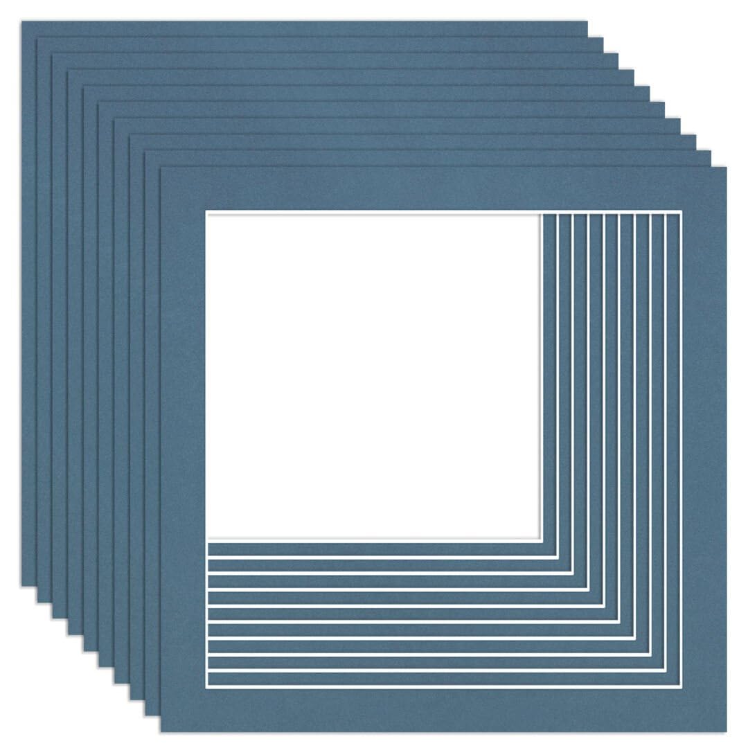 Procut Global 12x12" Pompadour Picture Mounts - Fits 10x10" Photo Size