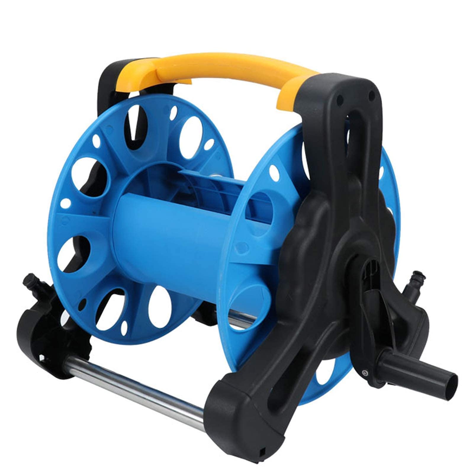 Carrello avvolgitubo per acqua da giardino Carrello portatubo per acqua Carrello portaavvolgitubo Carrello di stoccaggio Capacità tubo 98FT