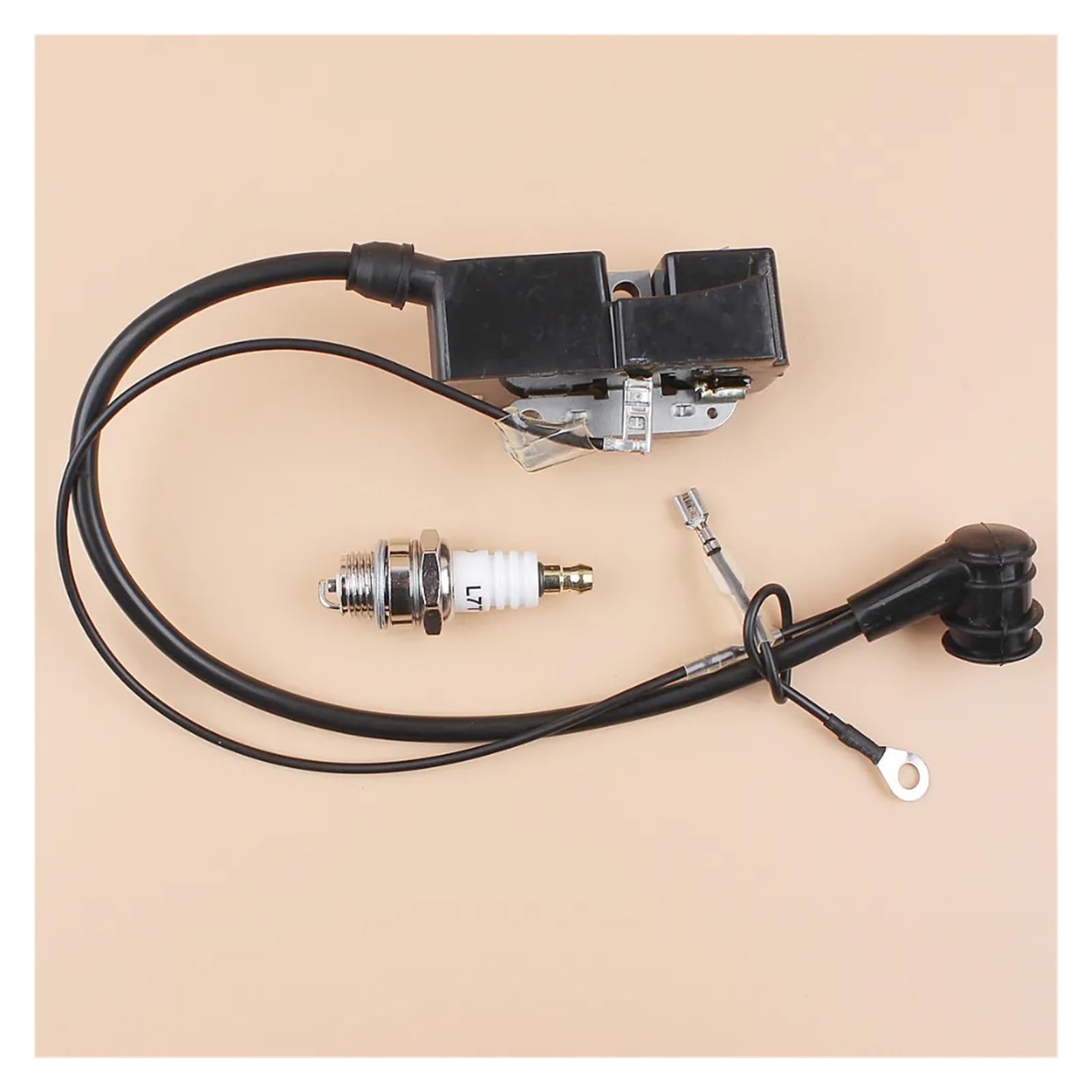 Bobine d'allumage magnéto et bougie pour tronçonneuse thermique 350 346xp 340