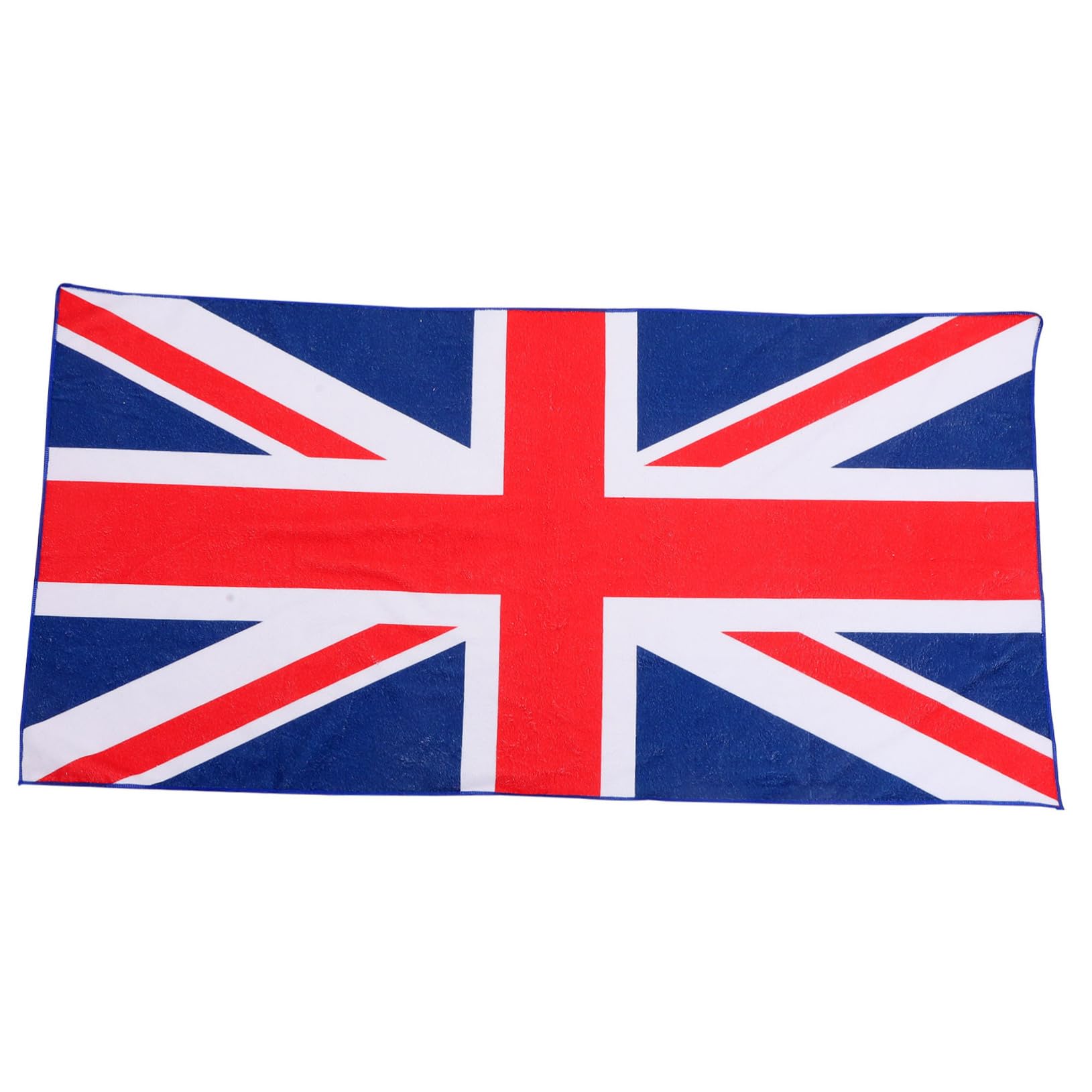 POPETPOP 2 Piezas Toalla de Playa con Bandera Inglesa Multifuncional de Microfibra Superfina Secado Rápido Ligera y Absorbente para Playa Piscina Camping y Yoga